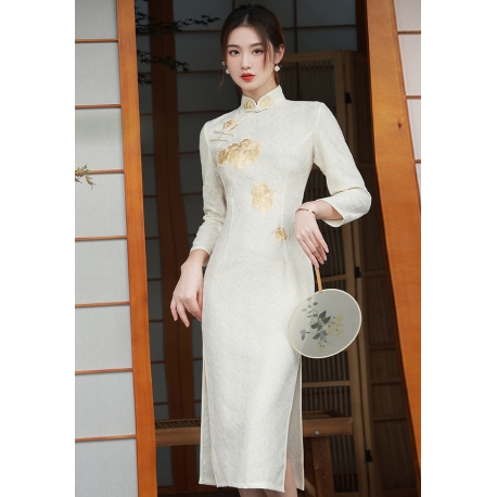 dress cheongsam import D7877