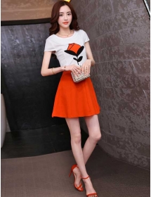 setelan wanita korea D2126