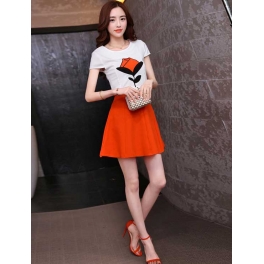 setelan wanita korea D2126