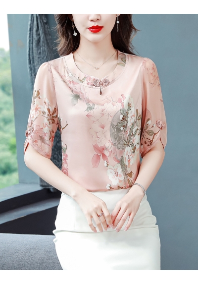 blouse wanita korea T7716