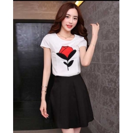 setelan wanita korea D2127