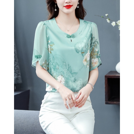 blouse wanita korea T8041