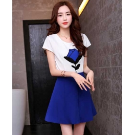 setelan wanita korea D2128