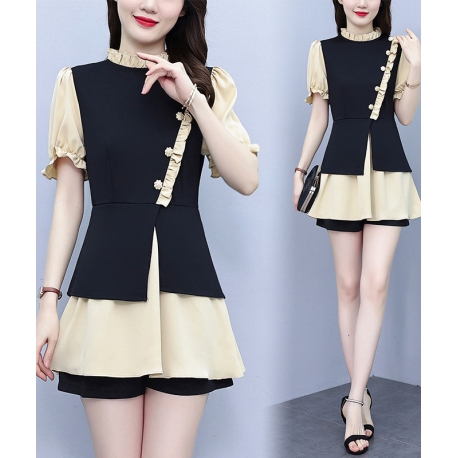 setelan wanita korea D7796