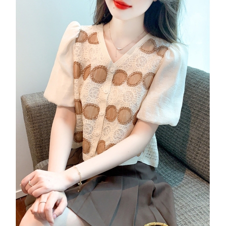 blouse wanita korea T8041