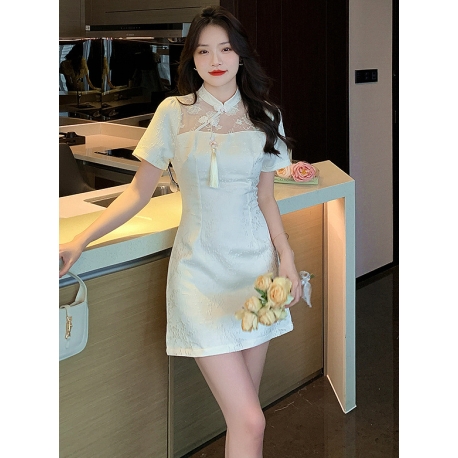 dress cheongsam import D7887