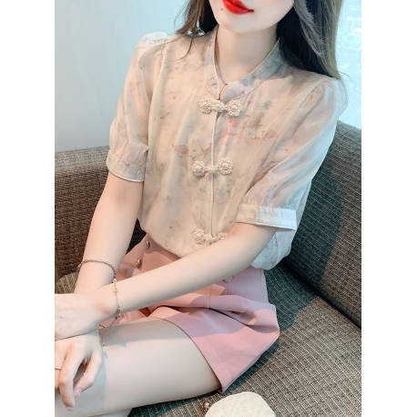blouse cheongsam import T8044