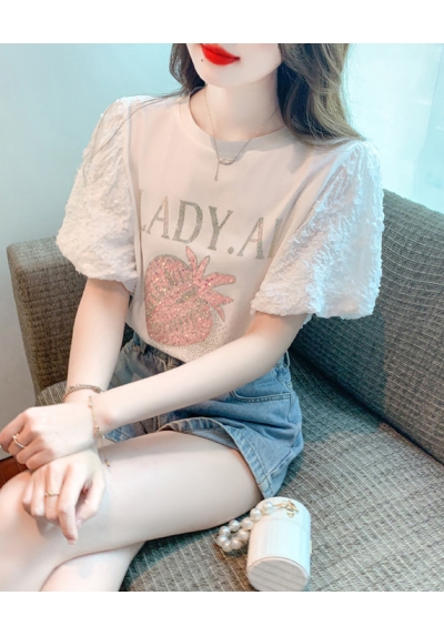 blouse wanita korea T8041