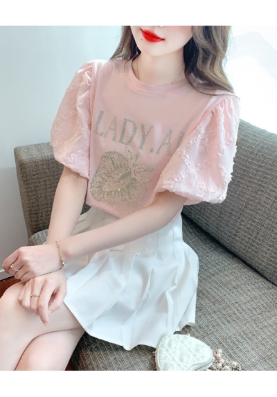 blouse wanita korea T8053