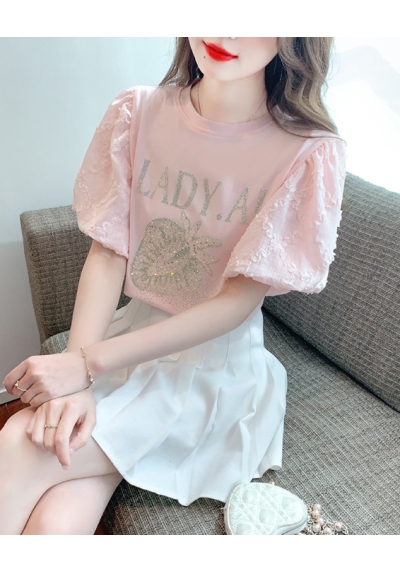 blouse wanita korea T8054