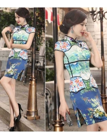 dress cheongsam D7897/dress qipao import