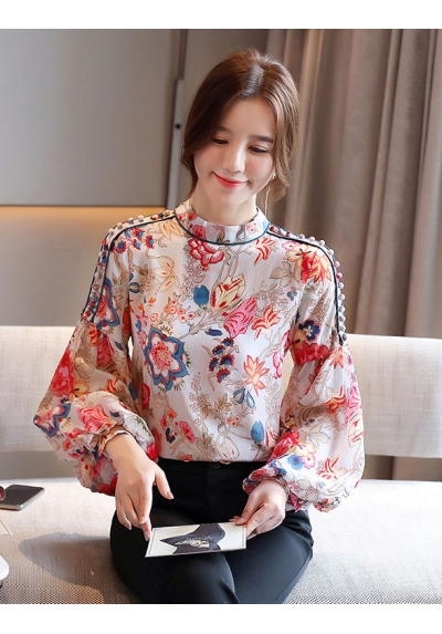 blouse wanita korea T8059