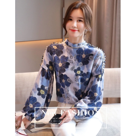 blouse wanita korea T8059