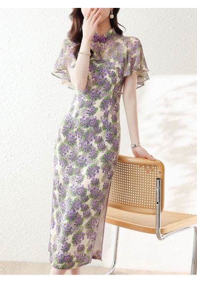 dress cheongsam import D7838