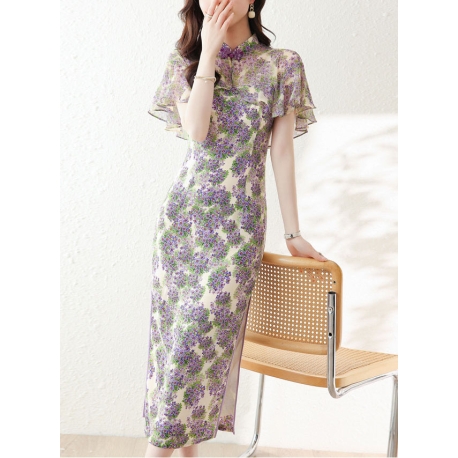 dress cheongsam import D7838