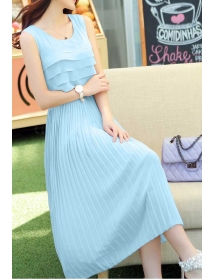 long dress chiffon D2163