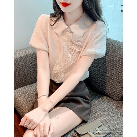 blouse cheongsam wanita korea T8040