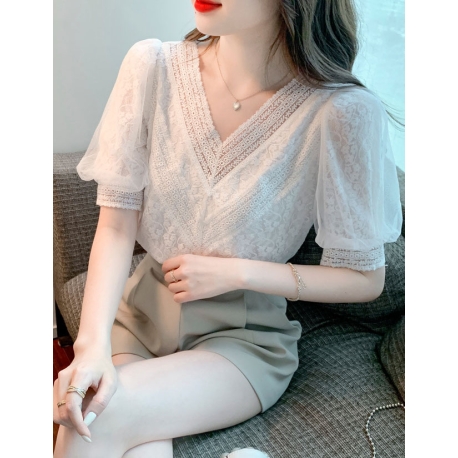 blouse wanita korea T8045