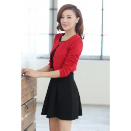 dress wanita import D2172