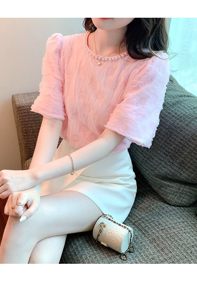 blouse wanita korea import T8087