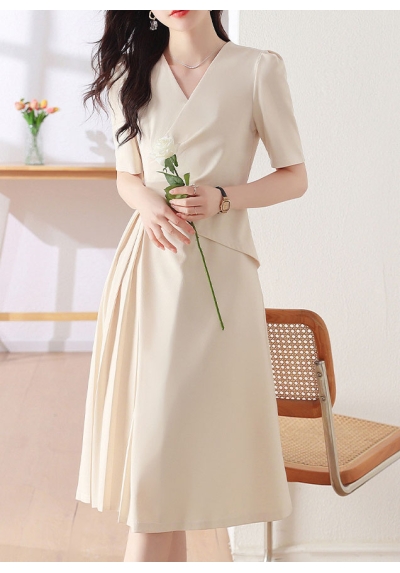dress wanita korea D7938