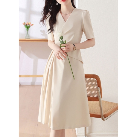 dress wanita korea D7937