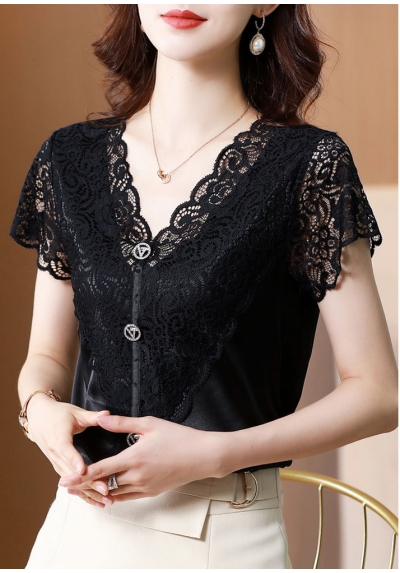 blouse wanita korea import T8089