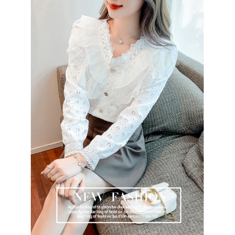 blouse  wanita korea T8094