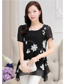 blouse chiffon import T2199