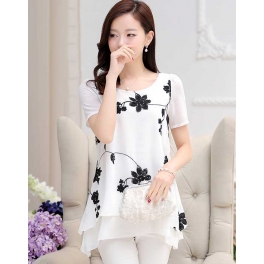 blouse chiffon import T2200