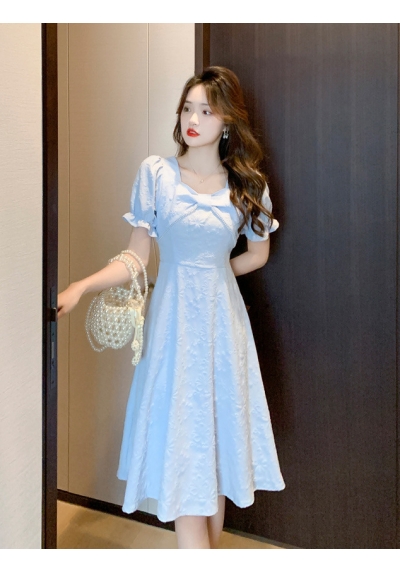 dress wanita korea D7955