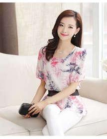 blouse chiffon import T2202