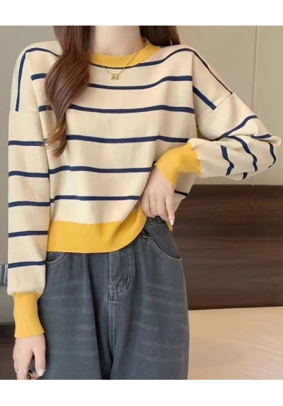 blouse rajut wanita korea import T8117