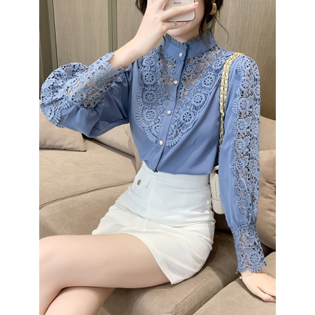 blouse wanita korea import T8106