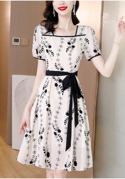 dress wanita korea D7965