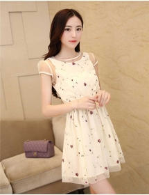 dress wanita import D2206