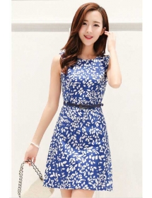 dress wanita korea D2209