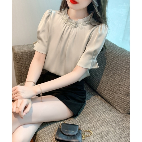 blouse wanita korea import T8129