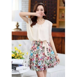 dress wanita import D2114