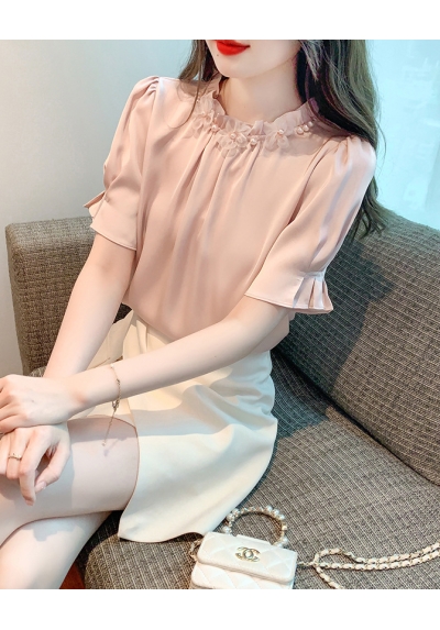 blouse wanita korea import T8131
