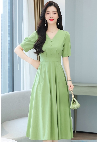 dress wanita korea D7974