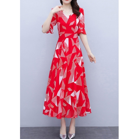 dress wanita korea D7400