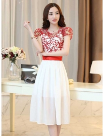 midi dress korea D2233