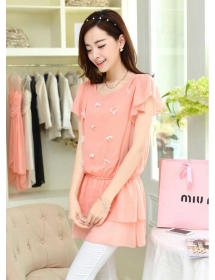 blouse chiffon import T2217