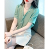 blouse wanita korea T8158