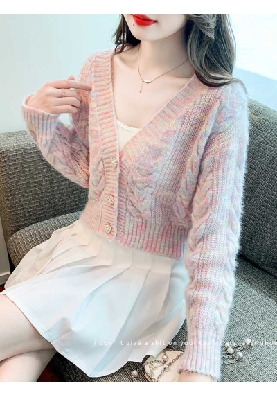 cardigan rajut wanita korea import T8161