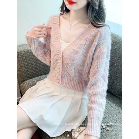 cardigan rajut wanita korea import T8160