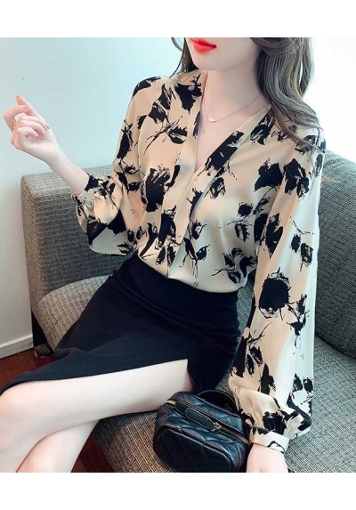blouse wanita korea T8164