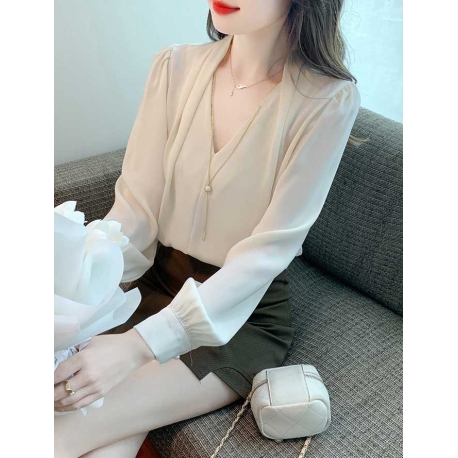blouse wanita korea T8174