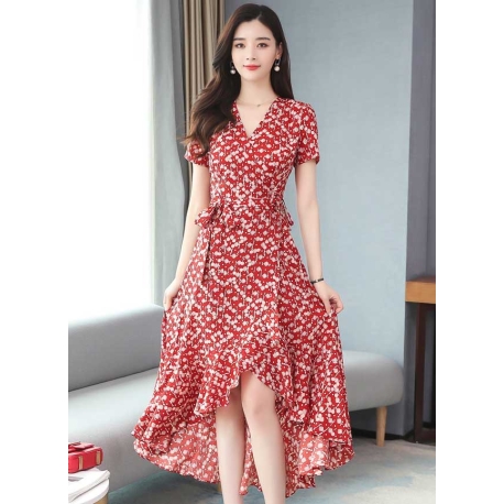 dress wanita korea model kimono D8012